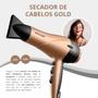 Imagem de Kit Secador 1900wts Gold 110v + Chapinha Ionizada Multilaser