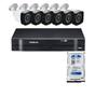 Imagem de Kit Segurança Dvr Intelbras 8 Ch c/hd de 500gb e 6 Câmeras Full hd 2mp 1080p