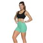 Imagem de Kit Selene Top Canelado + Short Sem Costura Feminino