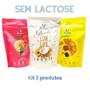 Imagem de Kit Sem Lactose Granola, Mix Frutas e Castanhas Caramelizada