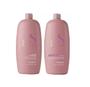 Imagem de Kit Semi Di Lino Moisture Condicionador Shampoo 1 Litro