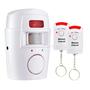 Imagem de Kit Sensor de Presença Com Alarme Residencial Sem Fio + 2 Controles Remotos S1001