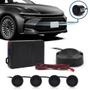 Imagem de Kit Sensores Dianteiros Preto Renault Sandero 2011 2012 2013 2014 Estacionamento Frontal