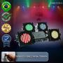 Imagem de Kit Sequencial de Led Multiformas Deltrônica 4 Canhões RGBY