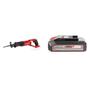 Imagem de Kit Serra Sabre a Bateria Te-ap com Bateria Power-x-change 18v 2,5 Ah Li Einhell Preto