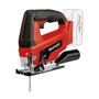 Imagem de Kit Serra Tico Tico Einhell Tc-js 18 Li com Bateria Power-x-change 18v 2,5 Ah Li Einhell