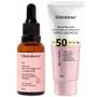 Imagem de Kit Sérum Multicorretivo Clareador 30ml + Protetor Solar Facial Textura Ultra Leve FPS 50 - 50g