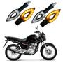 Imagem de Kit Setas Sequenciais P01S Honda CG 150 Start 2010 2011 2012 2013 2014 2015