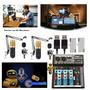 Imagem de Kit Setup Podcaster Com Mesa Interface USB com 2 Microfones Condensdor
