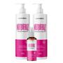 Imagem de Kit Sh 300ml + Cond 300ml + Óleo 60ml Nutrifrizz 300ml Lanox