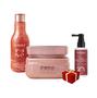 Imagem de Kit Shamp e Masc 300g + Liso Imediato Hobety Rose Gold