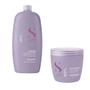 Imagem de Kit Shampoo 1L e Máscara 500ml Alfaparf Sdl Smoothing - Manutenção de Lisos