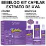 Imagem de Kit Shampoo Bebeloo Uva Kit Capilar Revitalizar Seus Cabelos