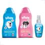 Imagem de Kit Shampoo Branqueador e Condicionador e Colônia Blueberry Beeps Pet Society 