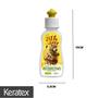 Imagem de Kit shampoo condicionador cabelos lisos kitt e kutt 240ml 140ml