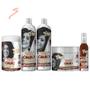 Imagem de Kit Shampoo+ Condicionador+ Creme 800g+ Máscara+ Óleo Coco E Cacau Soul Power