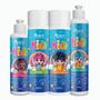 Imagem de Kit Shampoo, Condicionador, Creme e Gelatina Kids - Apice Cosmeticos