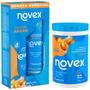 Imagem de Kit Shampoo + Condicionador + Creme Tratamento Hidratante 1Kg Novex Embelleze Todo Tipo de Cabelo