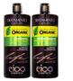 Imagem de Kit Shampoo Condicionador Tratamento Intensivo Organic 1L Eico cosmeticos
