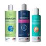 Imagem de Kit Shampoo Dermogen Hidrapet Creme 500ml Cloresten 200ml