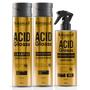 Imagem de Kit Shampoo E Condicionador 300ml + Máscara Líquida 200ml Acid Gloss Bothanico
