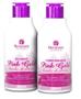 Imagem de Kit Shampoo E Condicionador Hidratante Home Pink Gold 300ml