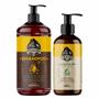 Imagem de Kit Shampoo e Leave-in Grande Cabelo Lemon Bone Don Alcides
