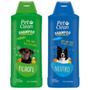 Imagem de Kit Shampoo Filhote + Shampoo Neutro Pet Clean Cachorro Gato