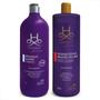 Imagem de Kit Shampoo Neutralizador de Odores 1L e Máscara Liso Perfeito 480ml Pet Society Cães e Gatos