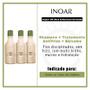 Imagem de Kit Shampoo + Tratamento Antifrizz + Bálsamo Inoar Argan Oil New Advanced Formula