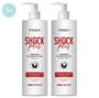 Imagem de Kit shock plus - shampoo 500ml + mascara 500ml