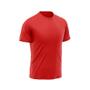 Imagem de Kit Short + Camiseta Dry Treino Fitness Academia Bermuda Camisa Praia Esporte Vermelho