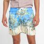 Imagem de Kit Short Praia Curto Wall Liso + Estampado Masculino 3 Peças