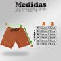 Imagem de Kit Shorts de Menino 3 Bermuda Moleton Junenil Infantil Masculino 4 6 8 10 12 14 Anos