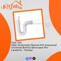 Imagem de Kit Sifão Sanfonado Flexível PVC Extensível Universal Branco Serve para Pia - Lavatório - Tanque - Veda Rosca 12mm X 5mts - Envio Imediato