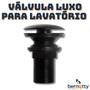 Imagem de Kit Sifão Universal Preto + Válvula Click-Up Lavatório Cuba