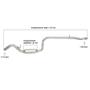 Imagem de Kit Silencioso Central + Traseiro Ford Ka 1.6 8v 1999 a 2002