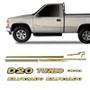 Imagem de Kit Silverado D20 2000/2001 Faixa Lateral Emblemas Resinados