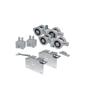 Imagem de Kit Sistema Para Porta de Correr Com Chapa Lateral Ro75 03u Rometal