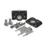 Imagem de Kit Sistema Para Porta de Correr Ro50 Com Guia Flex 4032 Rometal