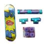 Imagem de Kit skate de dedo completo fingerboard 0034 skate park