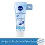 Imagem de Kit Skincare para Presente Pele Seca: Sabonete em Gel 150g+ Esfoliante Arroz Orgânico + Hidratante Nutritivo Nivea