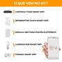 Imagem de Kit Smart Wifi Tomada Lampada Interruptor 4X2 Portão Automatico Tv E Ar Ppa On