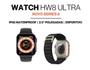 Imagem de Kit Smartwatch Hw8 Ultra Relogio Inteligente Masculino Feminino Monitor Saude Atividade Fisicas