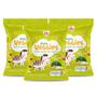Imagem de Kit Snack Infantil Sem Glúten Lentilha Arroz e Brócolis - Mini Veggies Nhami Mami 3 Unidades 18g
