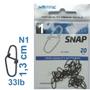 Imagem de Kit Snap De Pesca Quick Lock N1 N2 N3 Marine Sports