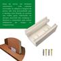 Imagem de Kit Sobrepor - Ferragens de 150cm - para portas de 70, 72 e 75cm de largura