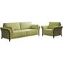 Imagem de Kit Sofa 162 cm E Poltrona Decorativa Royalle Linho TCE 1027 Moll