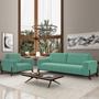 Imagem de Kit Sofa 232 cm E Poltrona Decorativa Veron Veludo SL 946 Moll