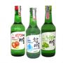 Imagem de Kit Soju Bebida Coreana 3 Sabores Fresh Morango E Uva Jinro